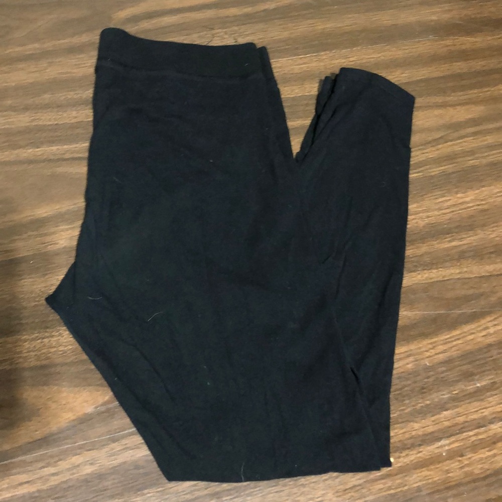 Victoria’s Secret Pink Black Leggings